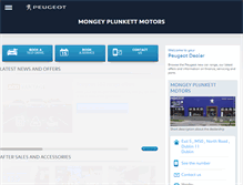 Tablet Screenshot of finglas.mongeyplunkettmotors.ie